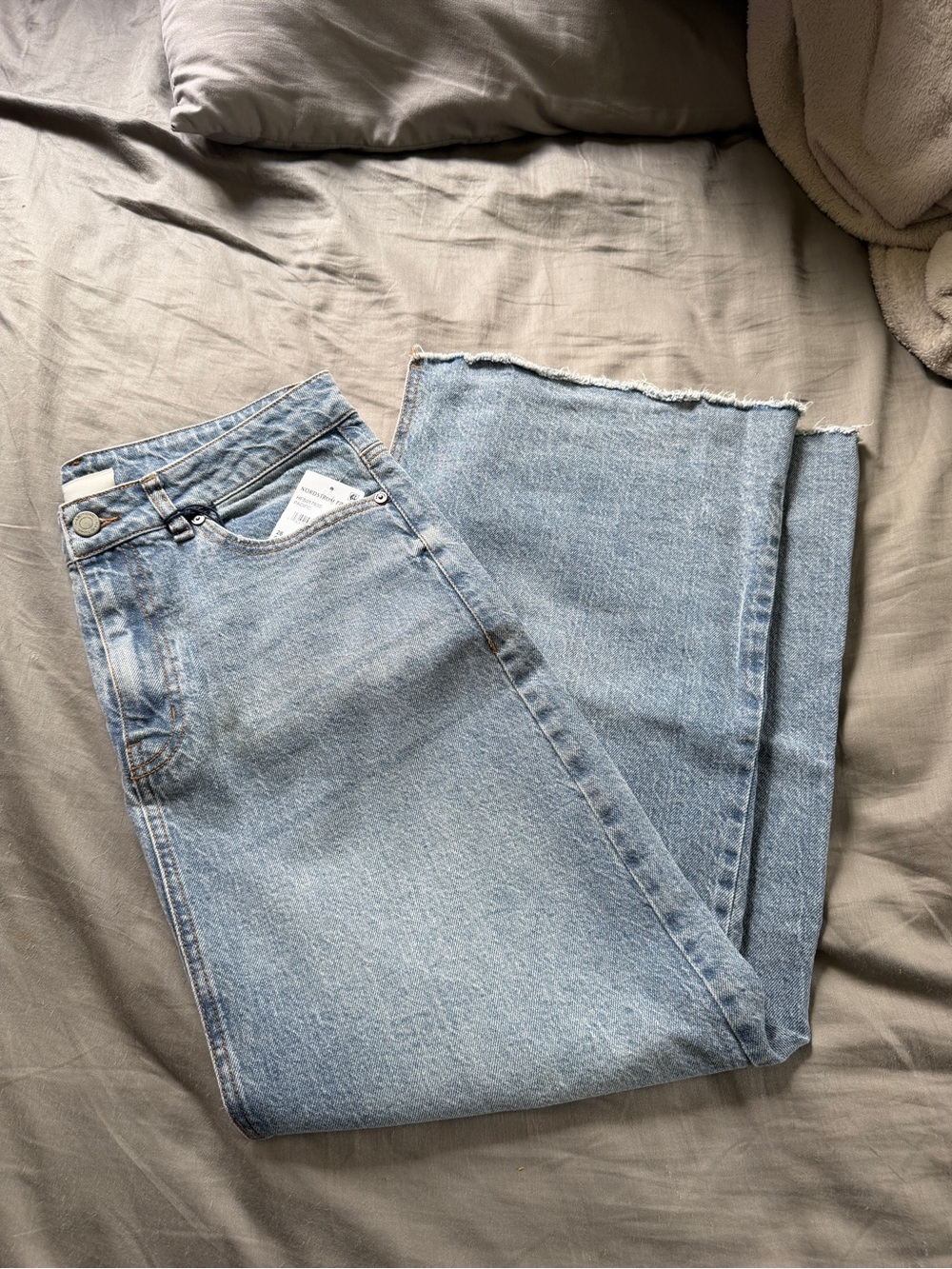 Habitual Light Blue High-Rise Denim Skirt